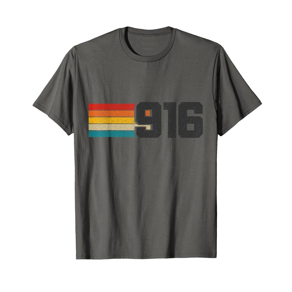 Sacramento California 916 Area Code Pride  T-Shirt
